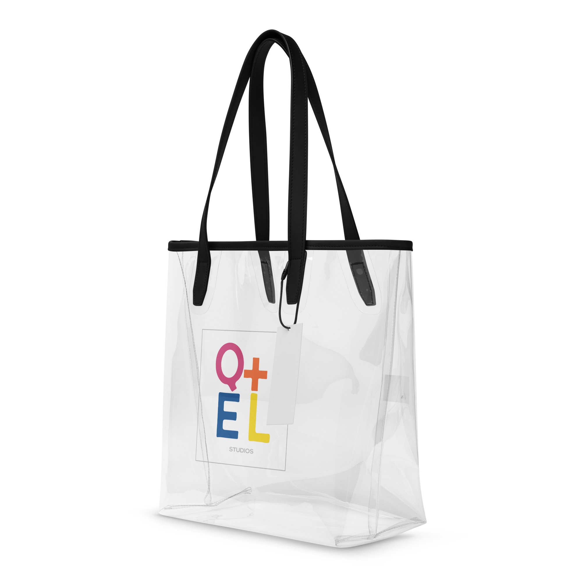 Quintessential clear tote bag