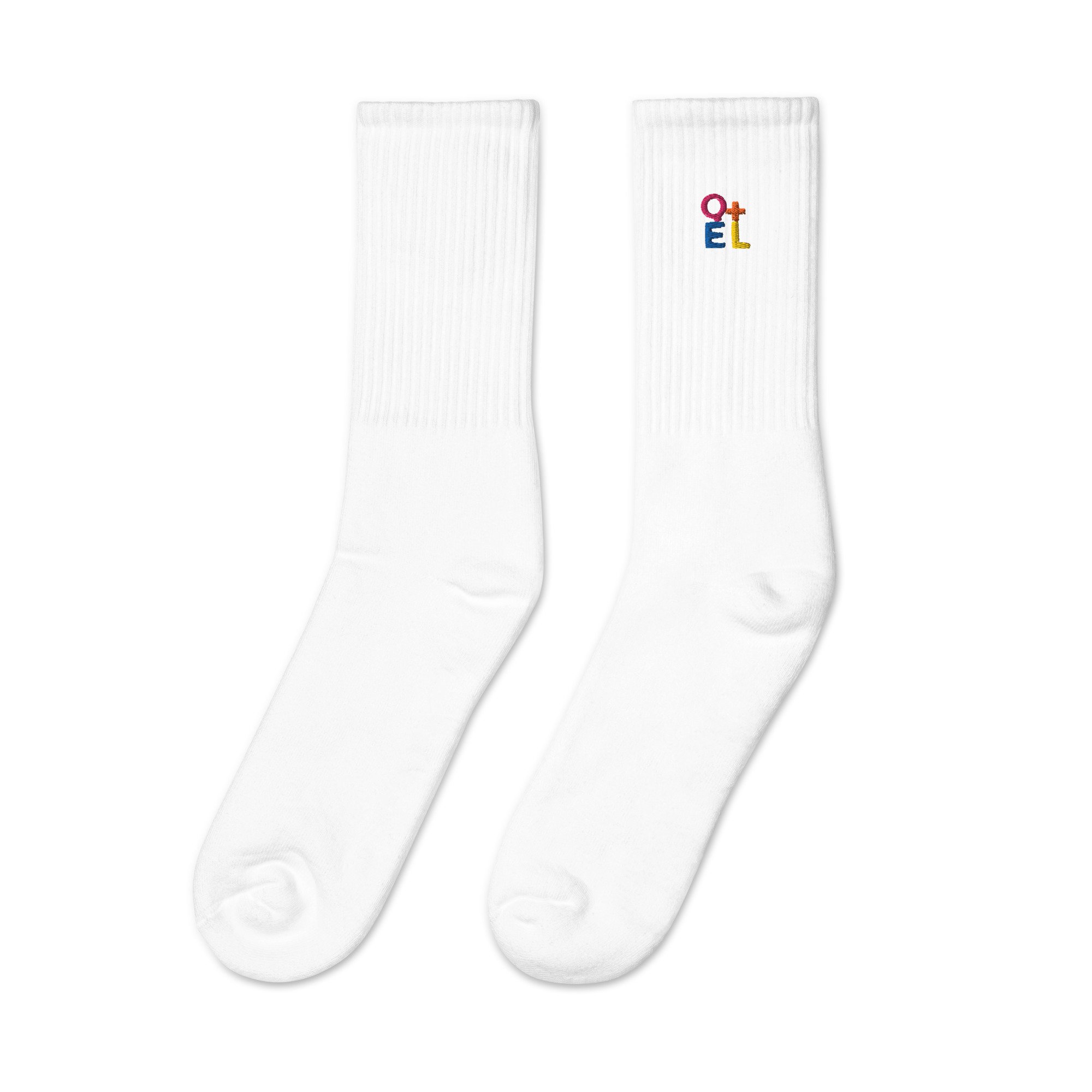Quintessential embroidered socks